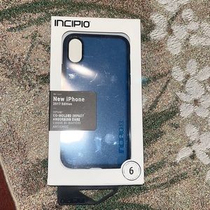 Incipio Blue X Phone Case 2017 Smallest X phone New in Package NWT